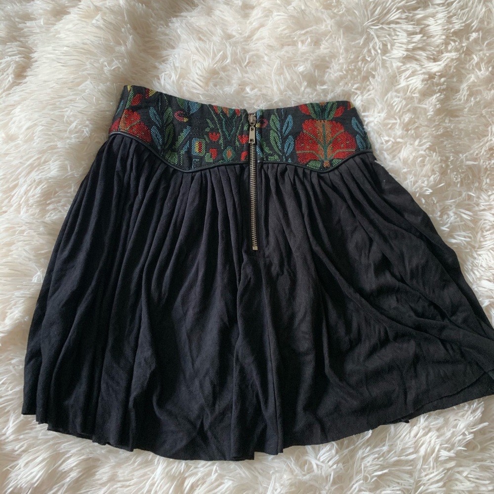 Original Sin Suede Black Skirt xs